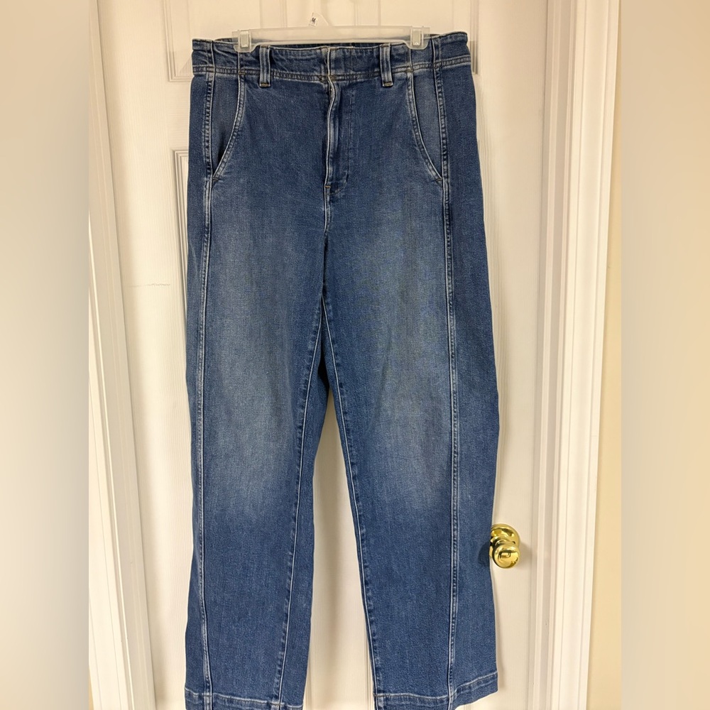 Madewell Tapered Denim Trousers in Calvert Wash - Picture 7 of 12